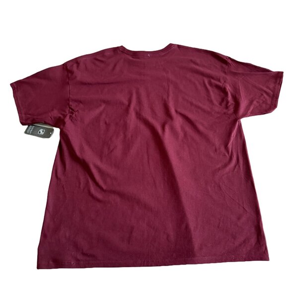 NHL Men's 2XL Colorado Avalanche Burgundy Short Sleeve T-Shirt - Picture 2 of 5